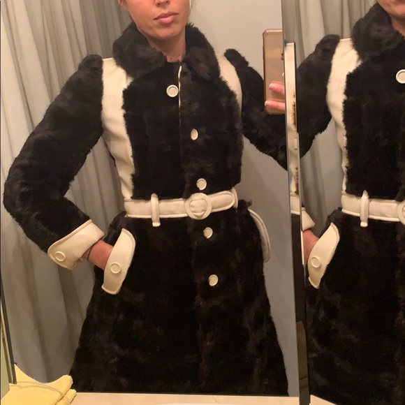 Courrèges Vintage Fur Coat - Picture 7 of 9